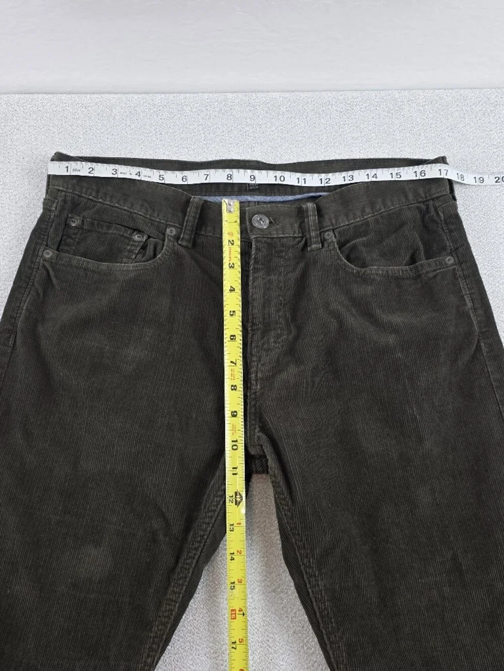 Banana Republic Pima Cotton Corduroy Jeans Brown Men's 33X34